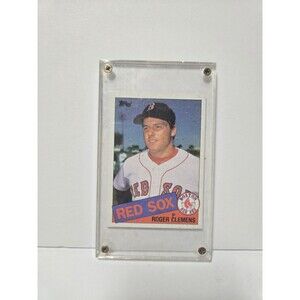 1985 Topps Baseball Roger Clemens #181 Rookie RC HOF Boston Red Sox